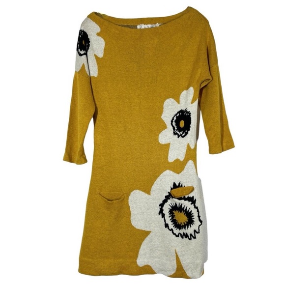 Anthropologie Field Flower Sweater Dress Small - Picture 2 of 6
